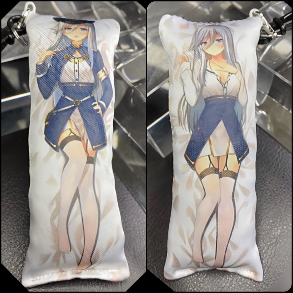 Handmade Anime Vladilena Milize 86 Eighty Six Stress Release Plush Keychain